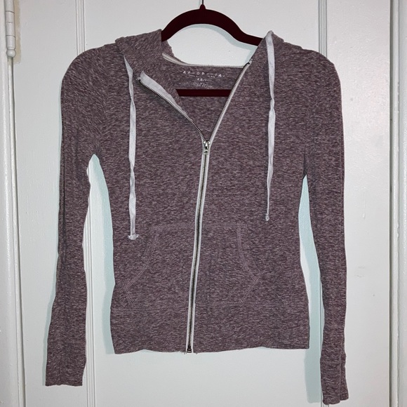 Aeropostale Full Zip Light Sweatshirt - Picture 1 of 3